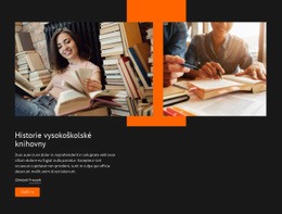 Historie Vysokoškolské Knihovny – Kód Šablony HTML