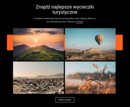 Znajdź Najlepsze Wycieczki Turystyczne - Bezpłatny Projekt Strony Internetowej