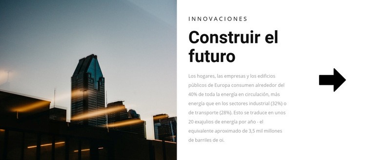 Podemos construir el futuro Plantilla de una página