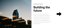 We Can Build The Future - Landing Page Template