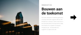 We Kunnen Bouwen Aan De Toekomst HTML CSS-Websitesjabloon