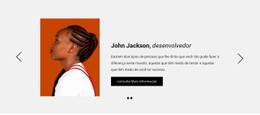 Web Design Incrível Para Feedbacks Positivos Do Cliente