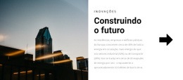 Podemos Construir O Futuro - Modelo Personalizado De Uma Página