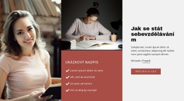 Vzdělávání Bez Školy – Šablona Mobilního Webu