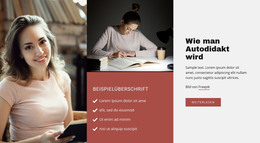 Bildung Ohne Schule - Kostenlose Website-Vorlage