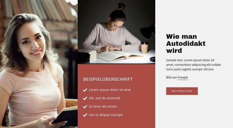 Bildung ohne Schule HTML Website Builder