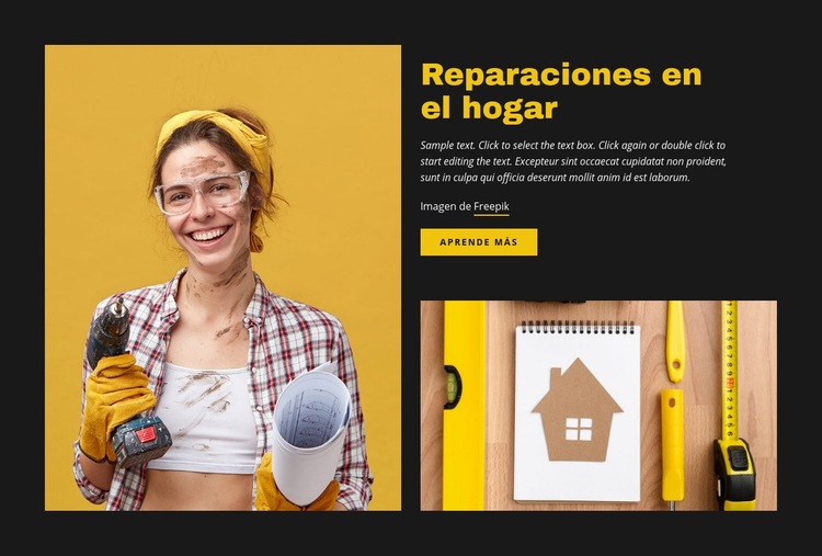 Consejos de reparación y mantenimiento del hogar Creador de sitios web HTML