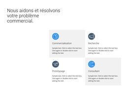 Page De Destination Pour Notre Chemin En Affaires