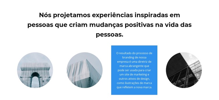 Projetos com descrição Template CSS