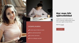 Utbildning Utan Skola - Gratis Webbplatsmall