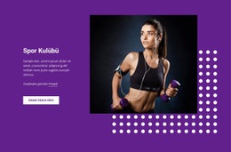 Spor, Hobiler Ve Aktiviteler - Web Sitesi Şablonları