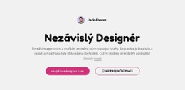 Jsem Grafik Na Volné Noze – Kód Šablony HTML