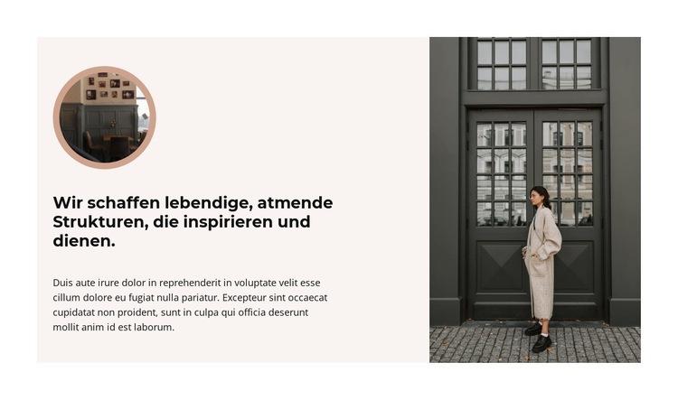 Restaurantdekoration Website-Modell