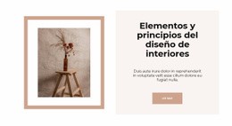 Tiendas De Interior - Maqueta De Diseño Web