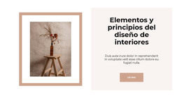 Tiendas De Interior: Diseño Del Sitio Web HTML