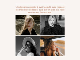 Fonctionnalité De Mise En Page Pour Belles Filles