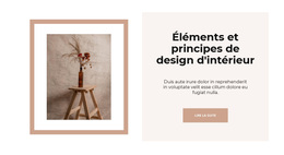 Site WordPress Pour Boutiques D'Intérieur