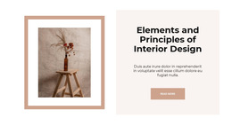 Awesome HTML5 Template For Interior Shops