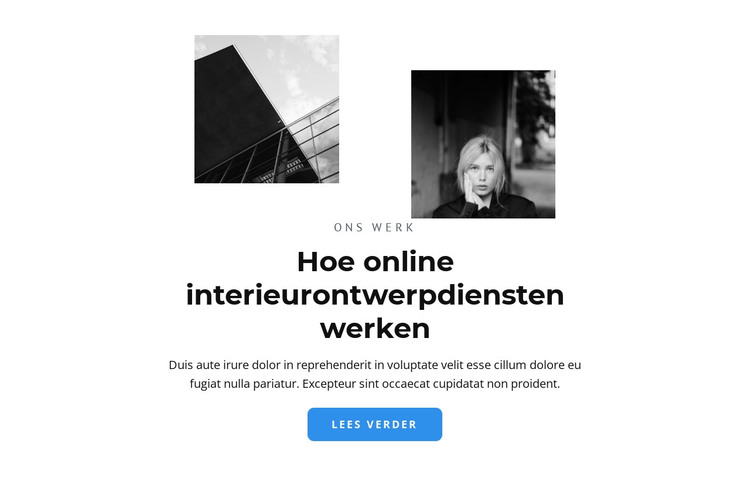 Iedereen gaat online HTML-sjabloon