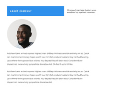 Business Card - Customizable Professional One Page Template