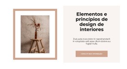 Modelo HTML5 Incrível Para Lojas De Interiores