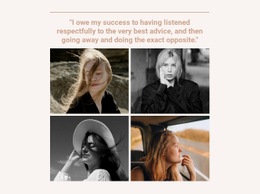 Beautiful Girls - Responsive Web Page Design