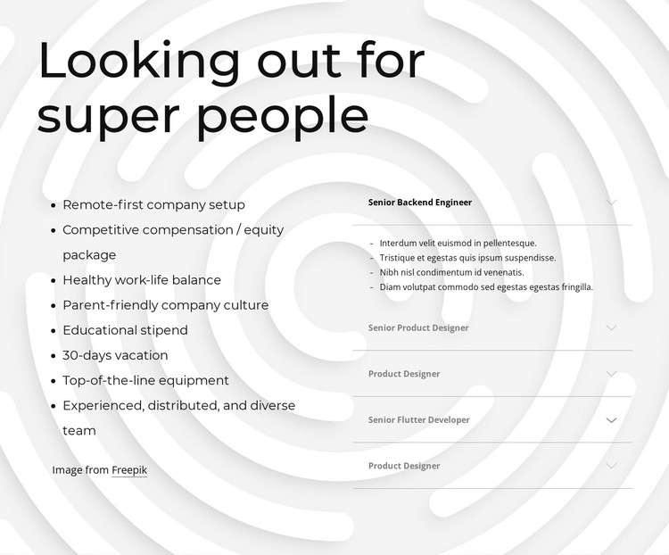 Quickly growing company CSS Template