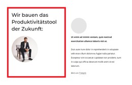 Produktivitätswerkzeug Der Zukunft Saubere Und Minimale Vorlage