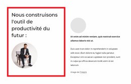 Outil De Productivité Du Futur - HTML Web Page Builder