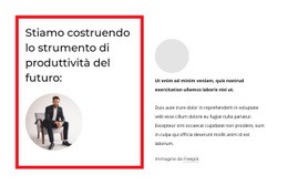 Strumento Di Produttività Del Futuro - Progettazione Semplice Del Sito Web