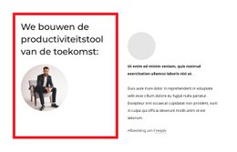 Productiviteitstool Van De Toekomst - Bestemmingspagina Slepen En Neerzetten