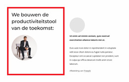 Productiviteitstool Van De Toekomst - Functionaliteit Joomla-Sjabloon