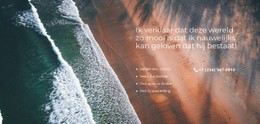 Geweldig Website-Ontwerp Voor Oceaangolven