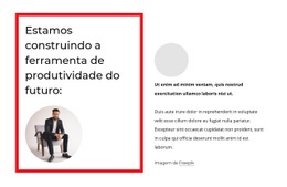 Ferramenta De Produtividade Do Futuro - Design De Site Fácil