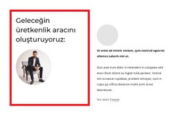 Geleceğin Verimlilik Aracı - Tek Sayfalık Tema