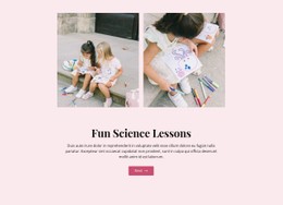 Free HTML5 For Fun Science Lesson