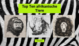 Zeichnungen Afrikanische Tiere