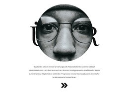 Responsives HTML5 Für Über Unseren Hauptkünstler