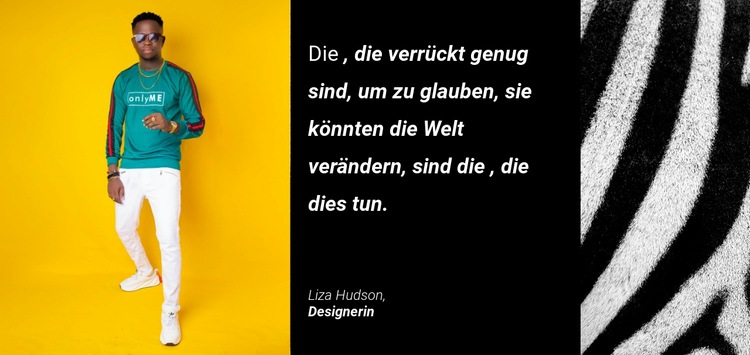 Was sagt unser Designer? Vorlage