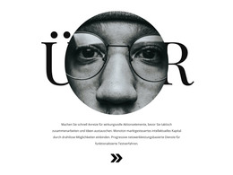 Über Unseren Hauptkünstler - Kostenloses Website-Design