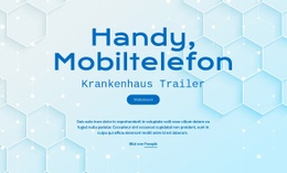 Kostenloses Website-Modell Für Mobite Hospital Services