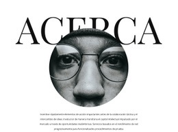 Sobre Nuestro Artista Principal Sitio Web Gratuito