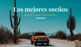 El Mejor Coche De Confort: Plantilla De Sitio Web Sencilla