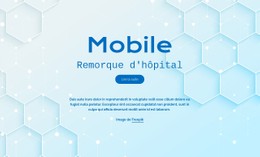 Services Hospitaliers De Mobite Modèle De Boîte Flexible