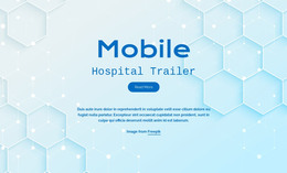 Mobile Hospital Services - Free Homepage Design