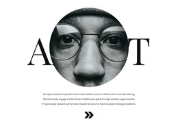 About Our Main Artist - Static Web Page