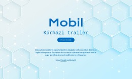 Mobil Kórházi Szolgáltatások Flexbox Sablon