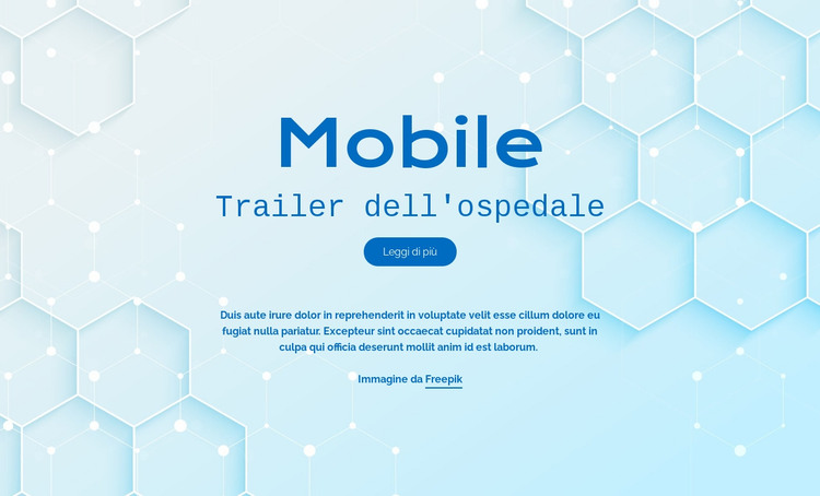 Mobite Hospital Services Modello HTML