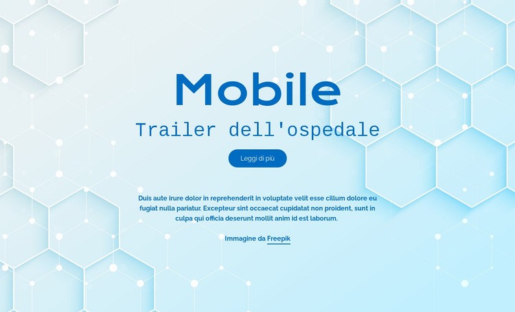 Mobite Hospital Services Modello HTML5