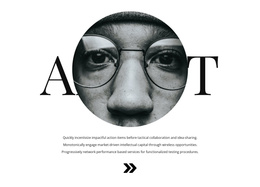 Joomla Template For About Our Main Artist